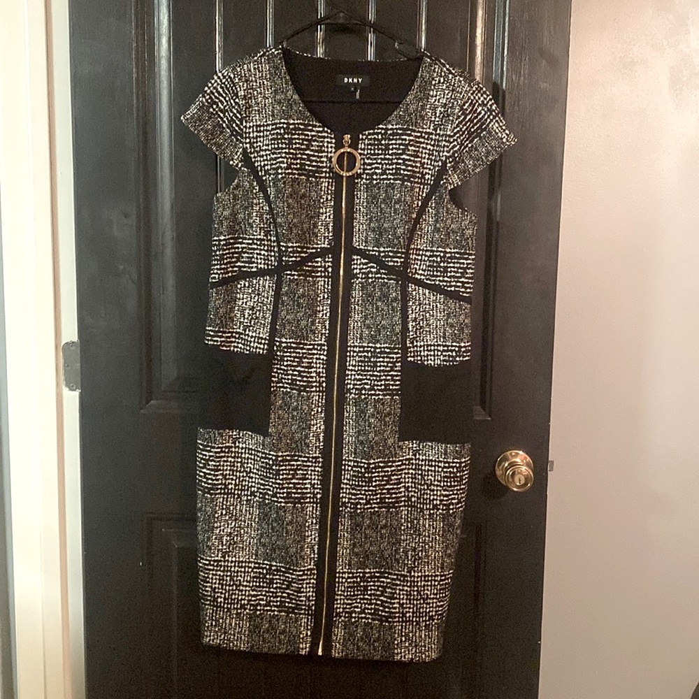 DKNY Blk/Wht dress
